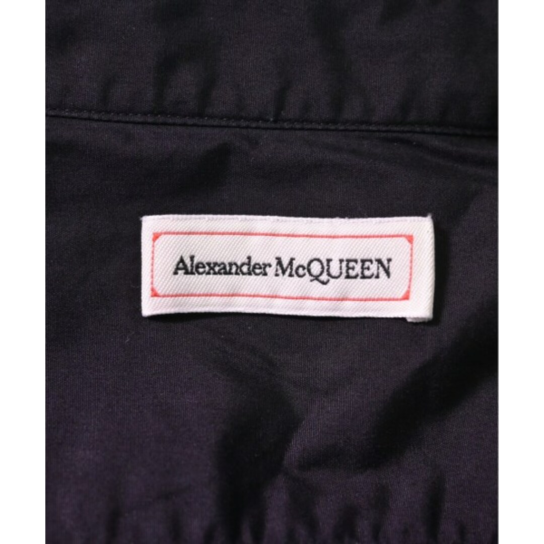 Alexander McQueen(アレキサンダーマックイーン)のALEXANDER MCQUEEN カジュアルシャツ 15(S位) 黒 【古着】【中古】 メンズのトップス(シャツ)の商品写真