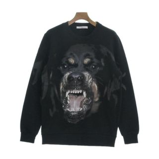 ジバンシィ(GIVENCHY)のGIVENCHY ジバンシー スウェット XS 黒 【古着】【中古】(スウェット)