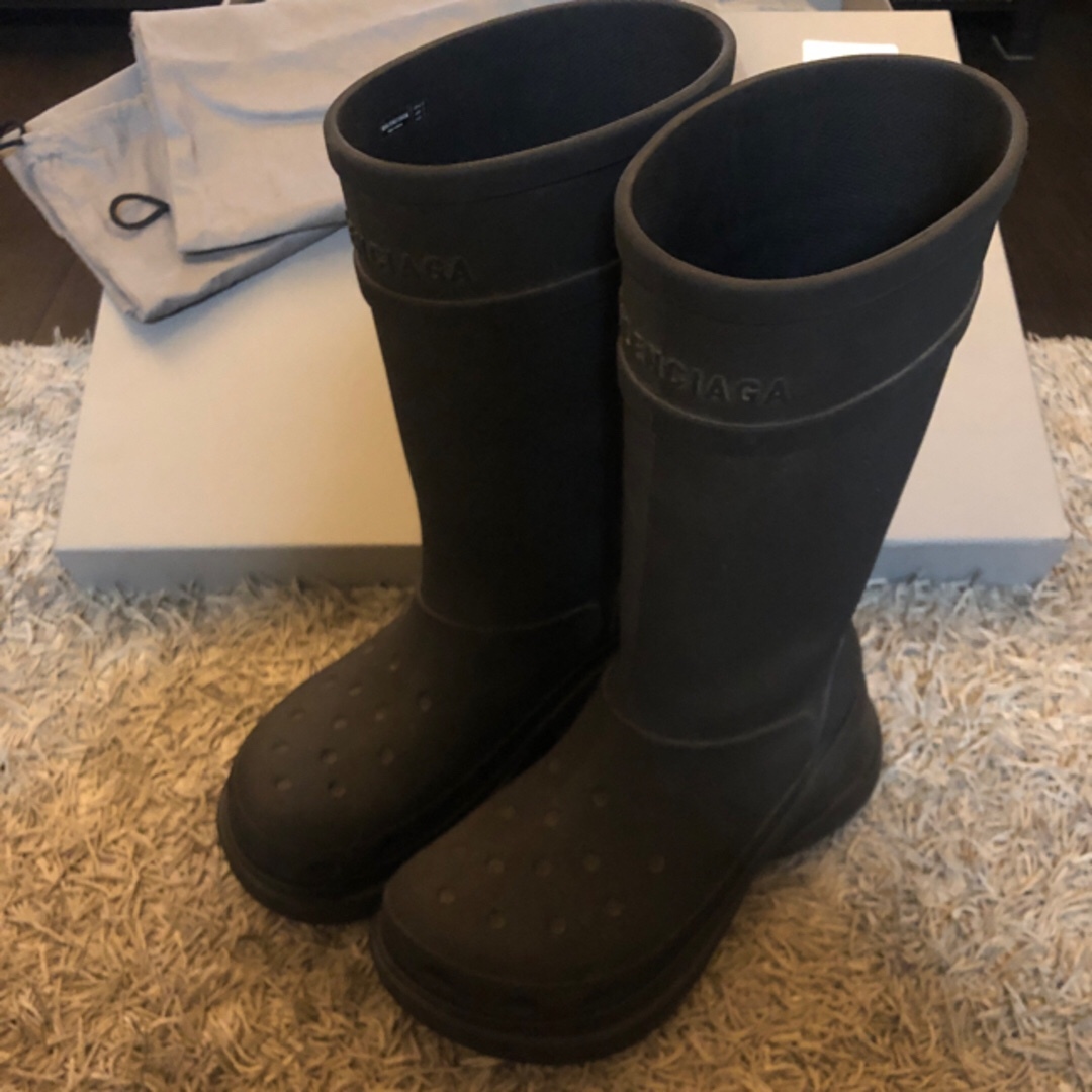 BALENCIAGA - 値下げ BALENCIAGA CROCS RUBBER BOOTS の通販 by BALENCIAGA - 値下げ BALENCIAGA CROCS RUBBER BOOTS の通販 by