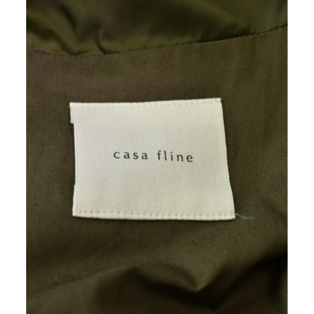 CASA FLINE(カーサフライン)のCASA FLINE カーサフライン コート（その他） F カーキ 【古着】【中古】 レディースのジャケット/アウター(その他)の商品写真