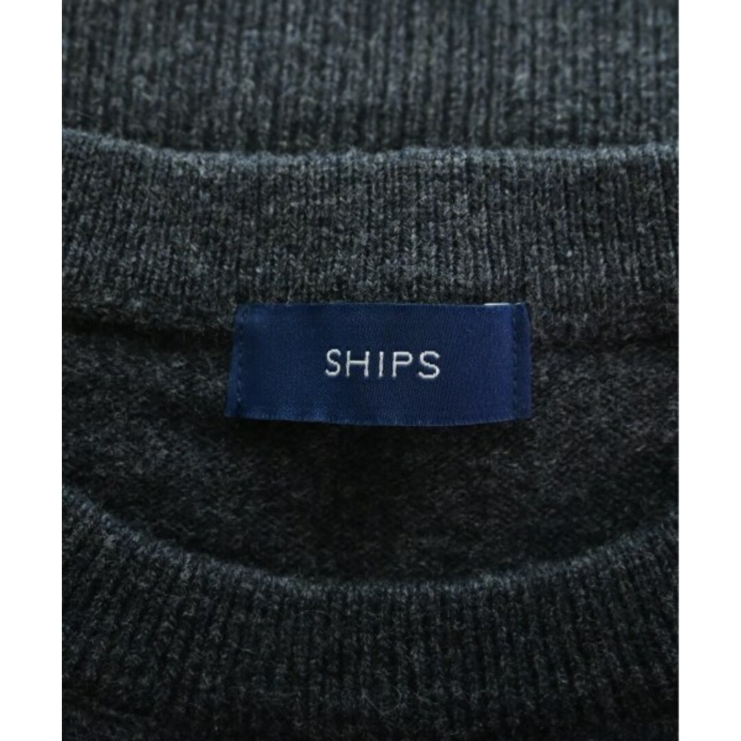 SHIPS(シップス)のSHIPS シップス ワンピース ONE グレー 【古着】【中古】 レディースのワンピース(ひざ丈ワンピース)の商品写真