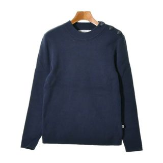 プチバトー(PETIT BATEAU)のPETIT BATEAU プチバトー ニット・セーター S 紺 【古着】【中古】(ニット/セーター)