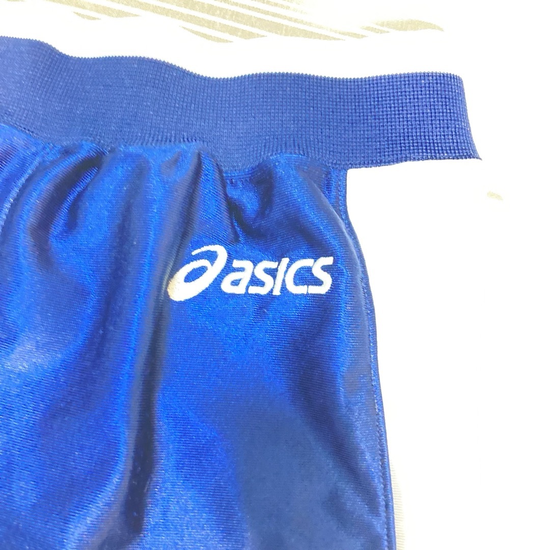 asics(アシックス)のアシックス　ハーフパンツ　L ブルー　スポーツ レディースのパンツ(ハーフパンツ)の商品写真