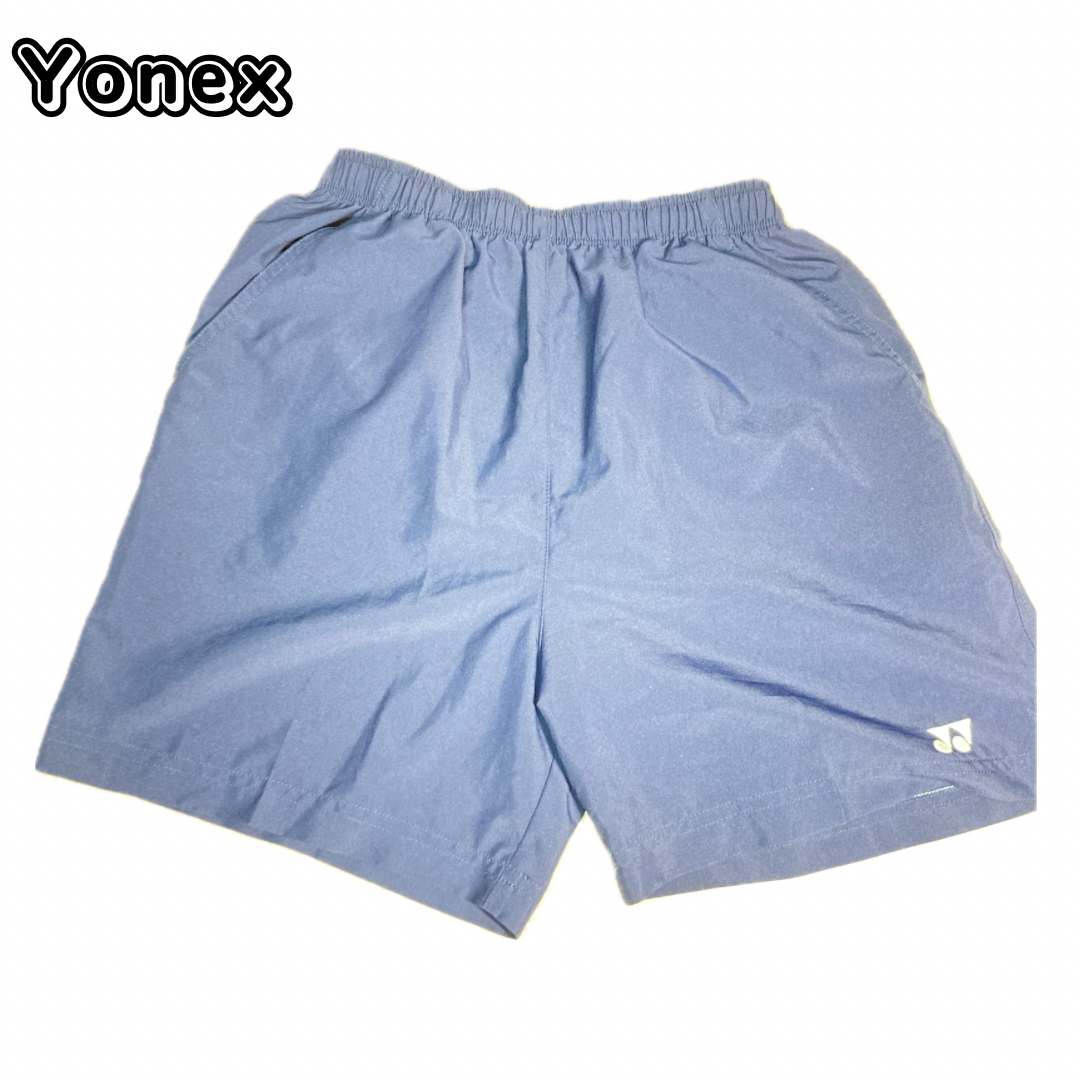 YONEX(ヨネックス)のヨネックス　ハーフパンツ　紺　L 紐付き　美品 メンズのパンツ(ショートパンツ)の商品写真