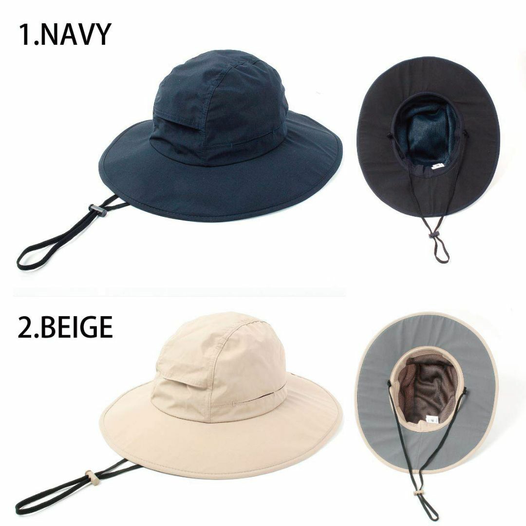 【色: ベージュ】ベーシックエンチ Teflon All Weather Hat メンズのファッション小物(その他)の商品写真