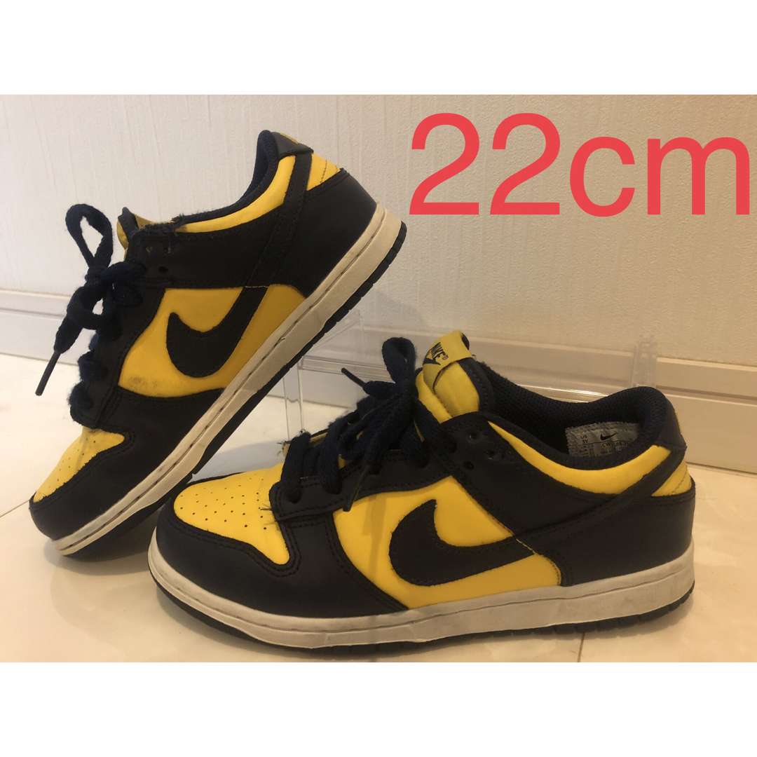 サイズ22cmNIKE DUNK LOW  ミシガン22cm