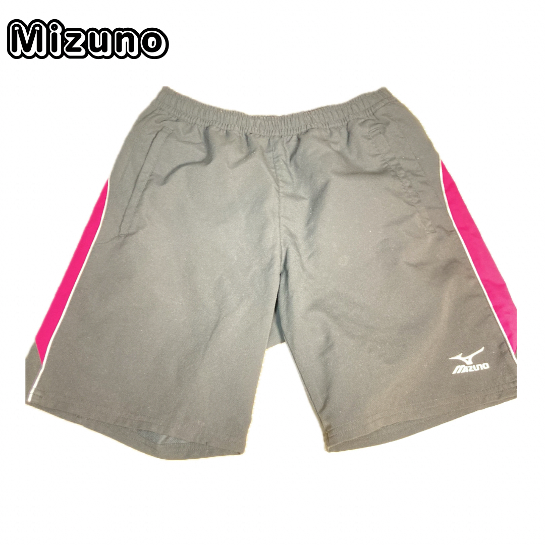MIZUNO(ミズノ)のミズノ　ハーフパンツ　M 黒　紐付き　美品 メンズのパンツ(ショートパンツ)の商品写真