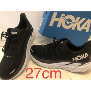 ホカオネオネ(HOKA ONE ONE)の新品未使用 HOKA CLIFTON8 ホカ クリフトン 27cm(スニーカー)