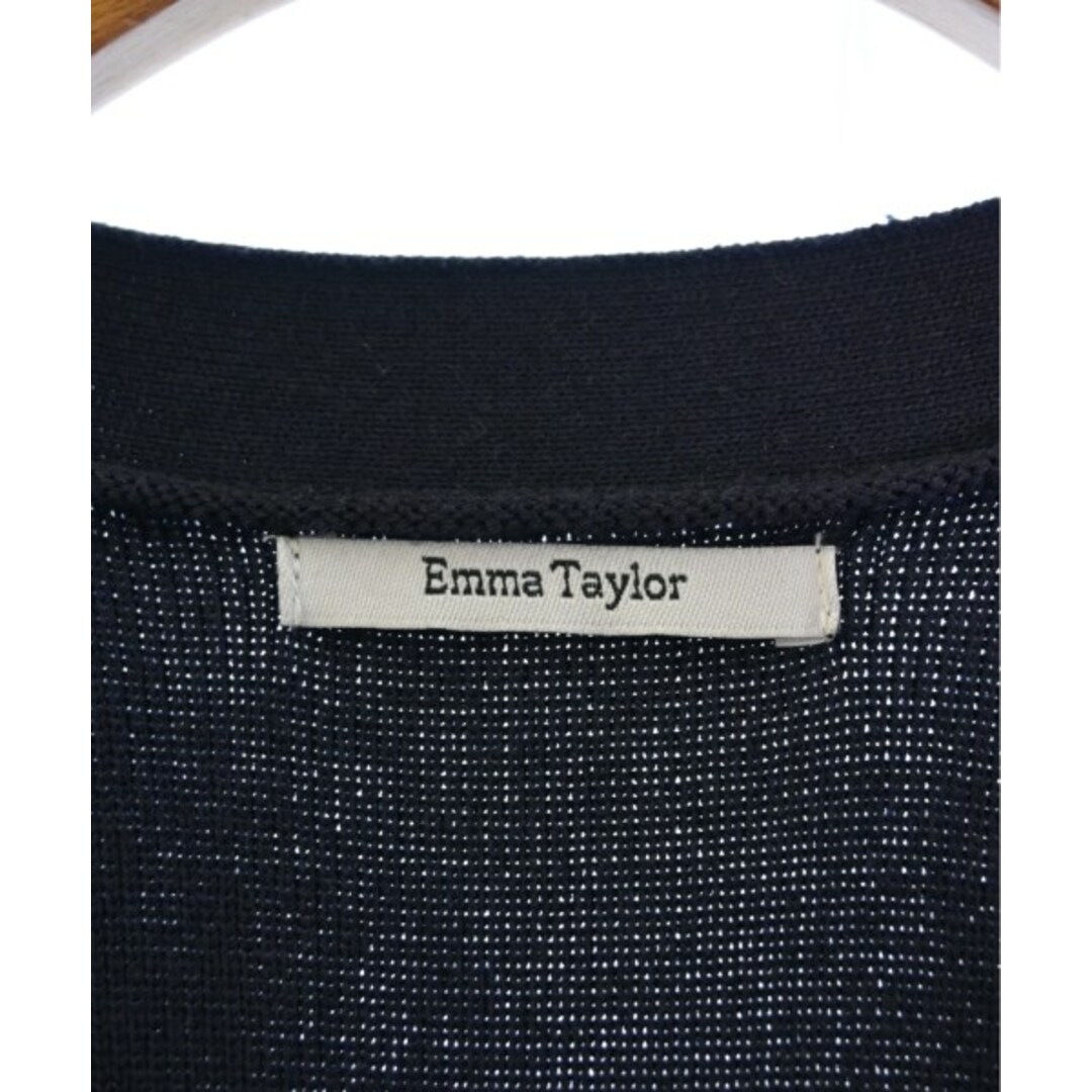 Emma Taylor(エマテイラー)のEmma Taylor エマテイラー カーディガン F 紺 【古着】【中古】 レディースのトップス(カーディガン)の商品写真
