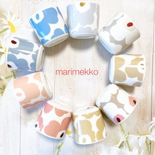 マリメッコ(marimekko)の♡限定1セットꕤ*。゜マリメッコ　ウニッコ　ラテマグ  9個　北欧　マグカップ(食器)