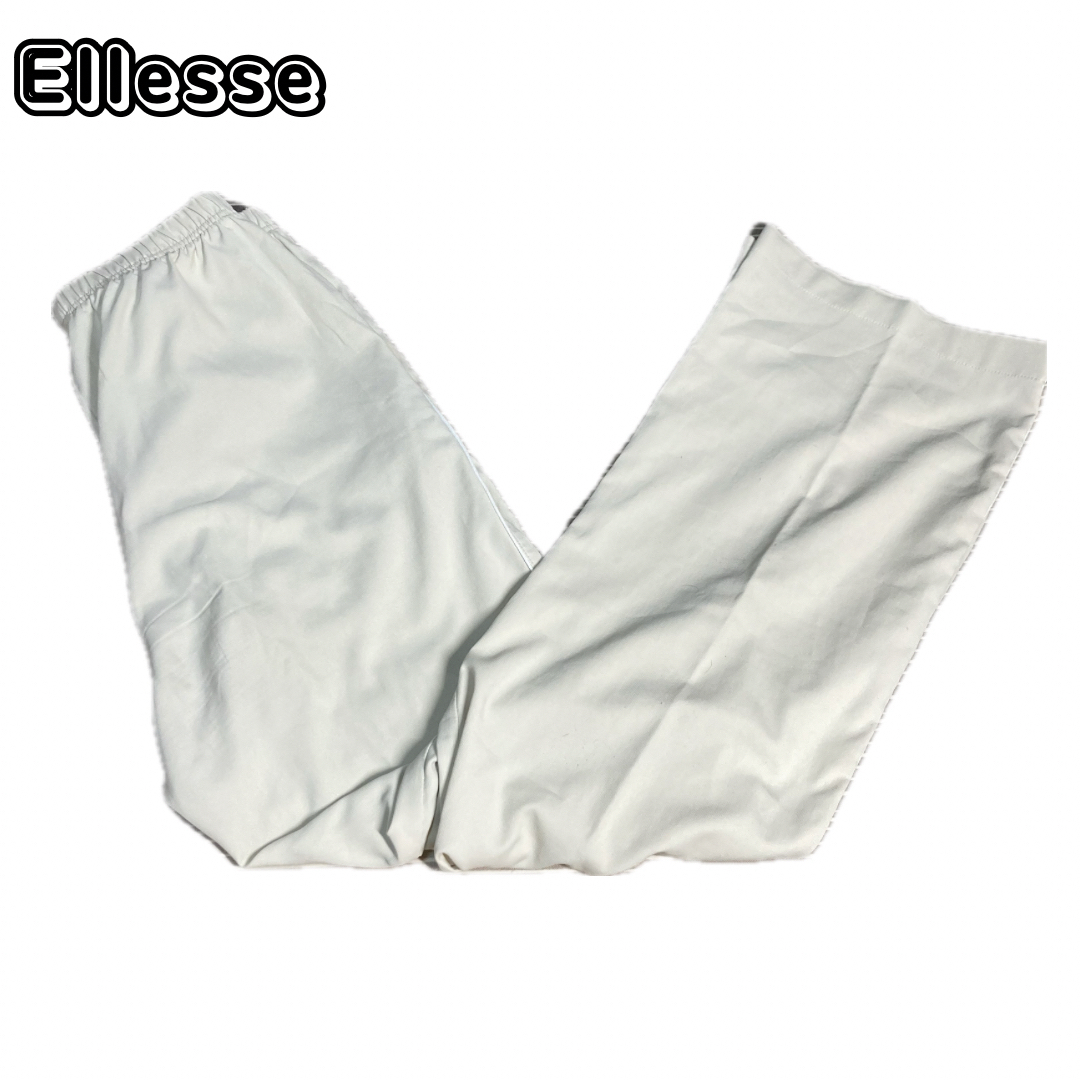 ellesse(エレッセ)のエレッセ　ジャージ　L ホワイト　美品 レディースのパンツ(その他)の商品写真