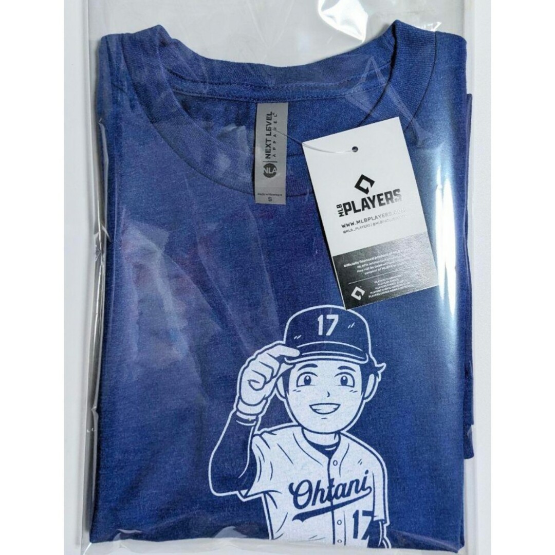 LAドジャース 大谷翔平 & デコピン デコイ Tシャツ Sサイズの LAドジャース 大谷翔平 & デコピン デコイ Tシャツ Sサイズの