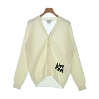 コムデギャルソンシャツ(COMME des GARCONS SHIRT)のCOMME des GARCONS SHIRT カーディガン S 白 【古着】【中古】(カーディガン)