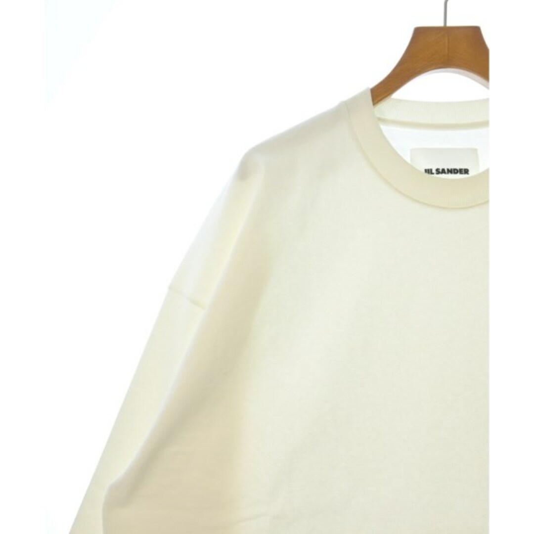 Jil Sander(ジルサンダー)のJIL SANDER ジルサンダー Tシャツ・カットソー 38(S位) 白 【古着】【中古】 メンズのトップス(Tシャツ/カットソー(半袖/袖なし))の商品写真