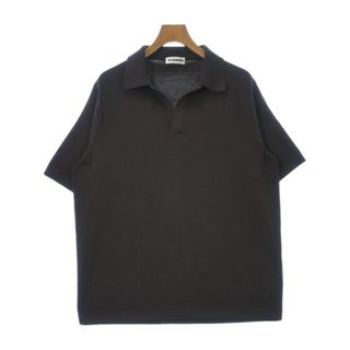 ジルサンダー(Jil Sander)のJIL SANDER ジルサンダー ポロシャツ 44(S位) エンジ 【古着】【中古】(ポロシャツ)