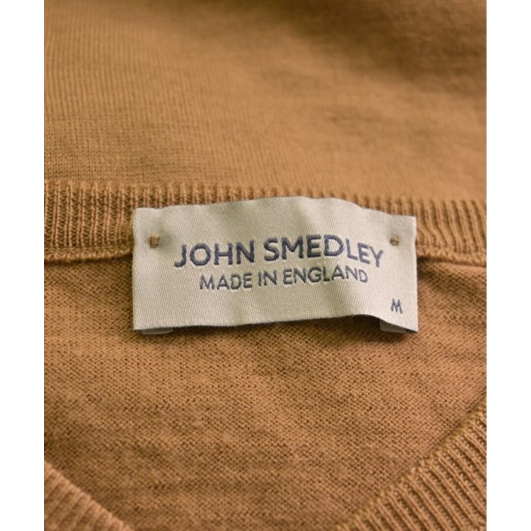 JOHN SMEDLEY(ジョンスメドレー)のJOHN SMEDLEY ジョンスメドレー ニット・セーター M 茶 【古着】【中古】 メンズのトップス(ニット/セーター)の商品写真