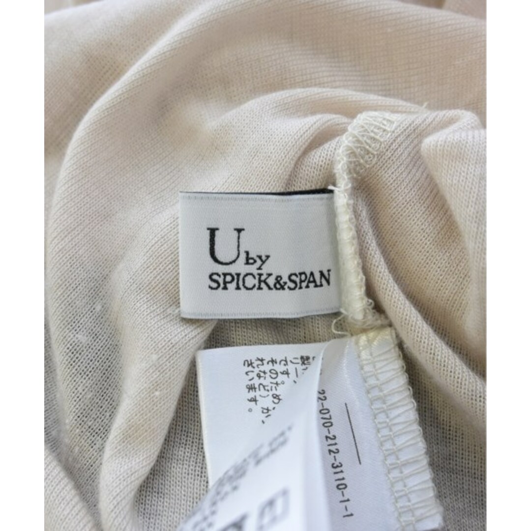 U by SPICK&SPAN(ユーバイスピックアンドスパン)のU BY Spick & Span ニット・セーター -(S位) ベージュ 【古着】【中古】 レディースのトップス(ニット/セーター)の商品写真