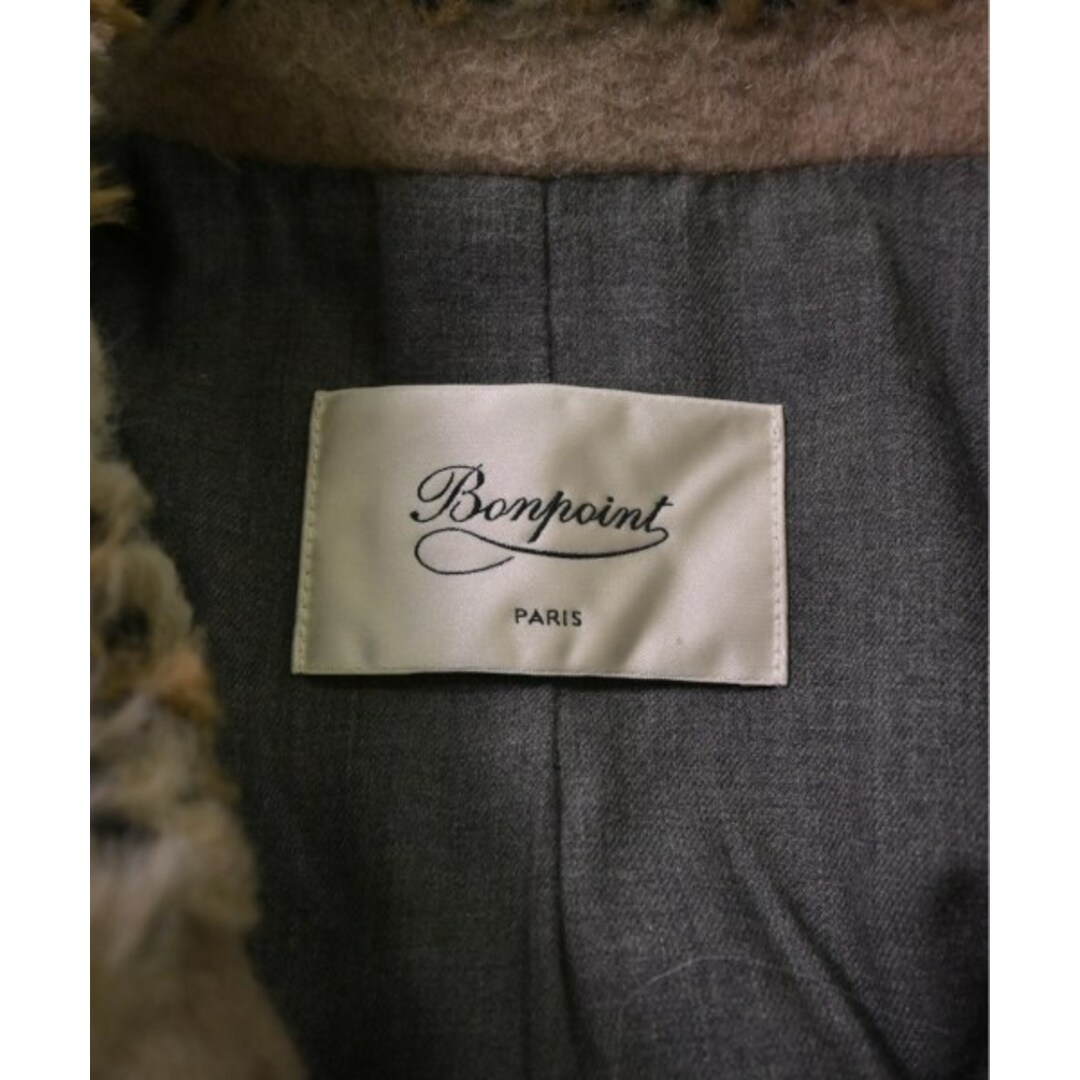 Bonpoint(ボンポワン)のbonpoint ボンポワン ステンカラーコート 34(XS位) ベージュ 【古着】【中古】 レディースのジャケット/アウター(その他)の商品写真