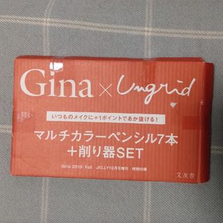 アングリッド(Ungrid)のGIna 2019年10月 Ungrid マルチカラーペンシル7本＋削り器SET(コフレ/メイクアップセット)