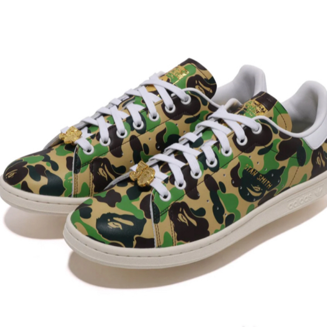 A BATHING APE(アベイシングエイプ)の【未使用品】STAN SMITH BAPE ABC CAMO メンズの靴/シューズ(スニーカー)の商品写真