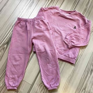 ザラキッズ(ZARA KIDS)の【ZARA】ザラ 上下セット トレーナー スウェット パンツ サイズ104(Tシャツ/カットソー)