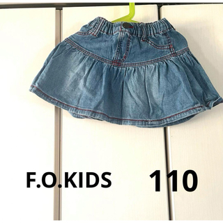 F.O.KIDS - エフオーキッズ　女の子　デニムスカート