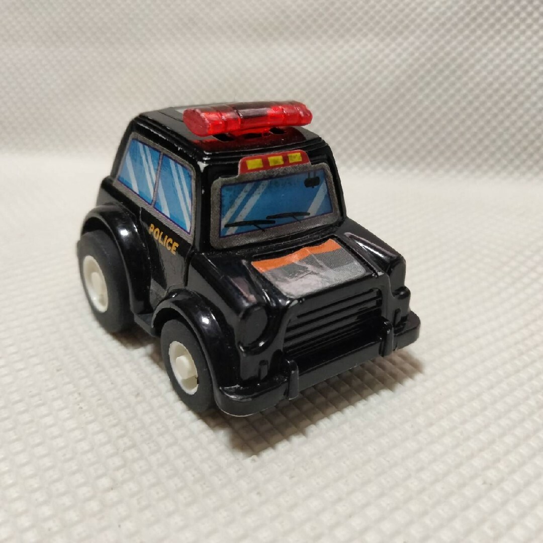 4244 チョロＱ パトロールカー ブラックミニクーパー エンタメ/ホビーのおもちゃ/ぬいぐるみ(ミニカー)の商品写真