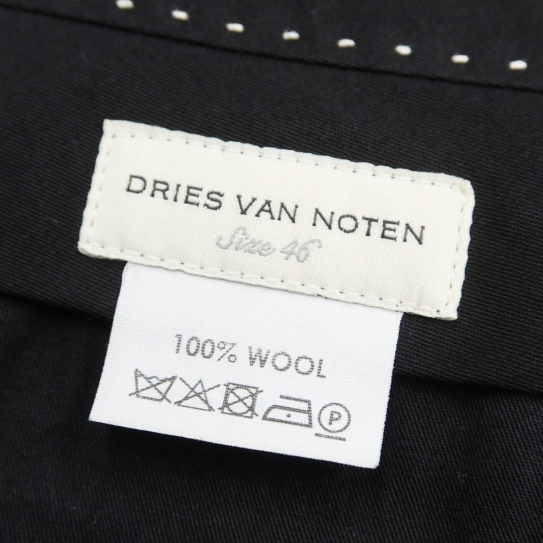 DRIES VAN NOTEN(ドリスヴァンノッテン)の【中古】ドリスヴァンノッテン DRIES VAN NOTEN ウール カジュアルスラックスパンツ グレー【サイズ46】【メンズ】 メンズのパンツ(スラックス)の商品写真