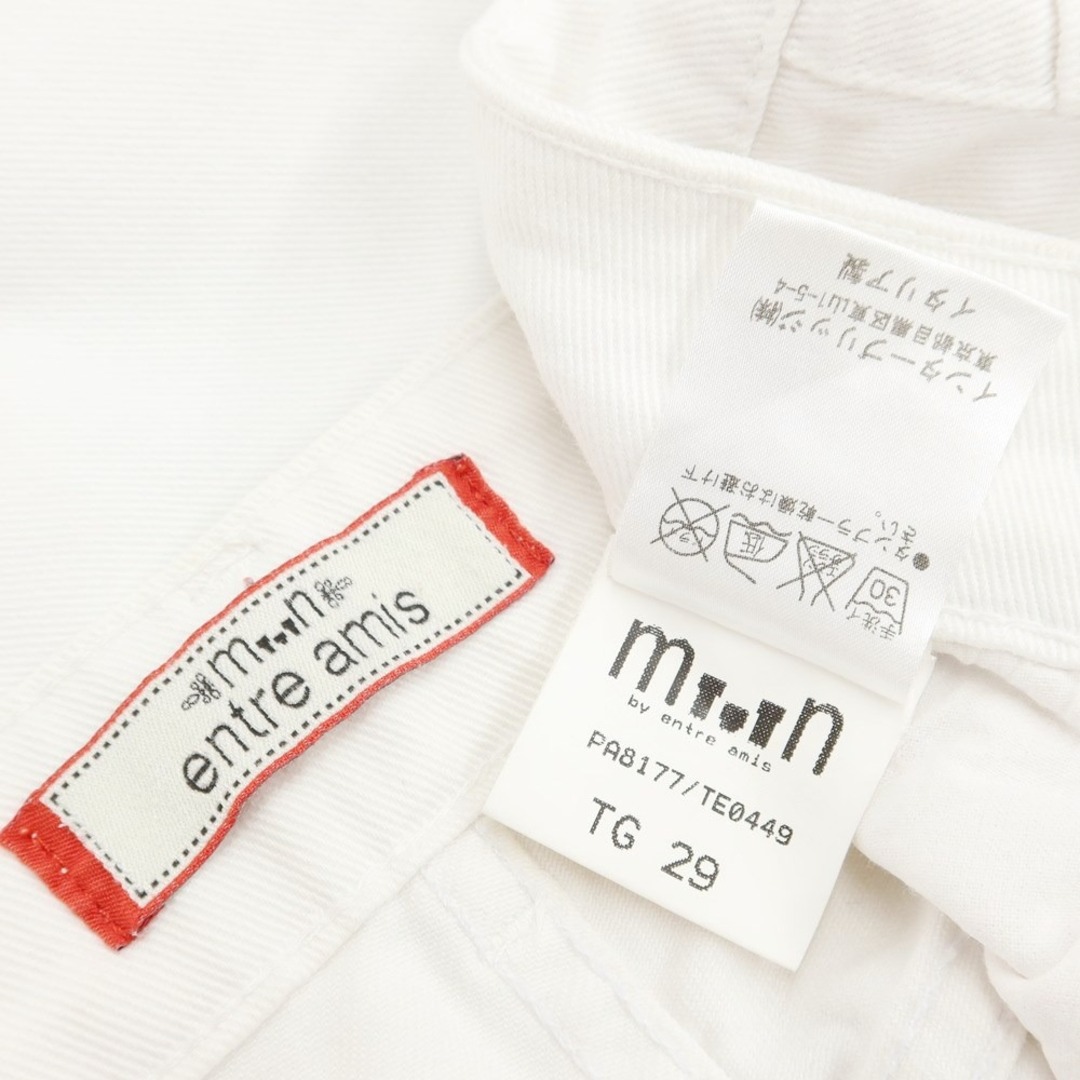 ENTRE AMIS(アントレアミ)の【中古】アントレアミ ENTRE AMIS ストレッチ デニムパンツ ジーンズ ホワイト【サイズ29】【メンズ】 メンズのパンツ(デニム/ジーンズ)の商品写真