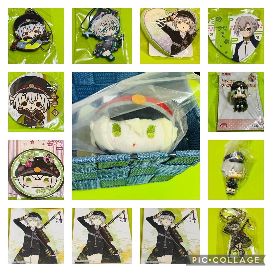 刀剣乱舞 とうらぶ 蛍丸 ラバーストラップ 缶バッジ 確定 刀剣乱舞 とうらぶ 蛍丸 ラバーストラップ 缶バッジ 確定