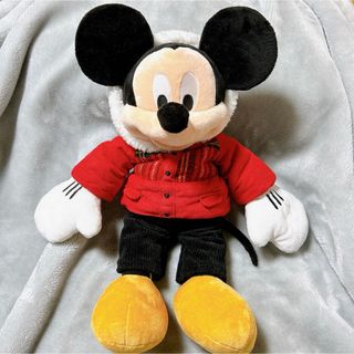 ディズニー(Disney)の【レア】　ディズニー　ミッキー　ぬいぐるみ　クリスマス　冬　限定　2011(ぬいぐるみ)