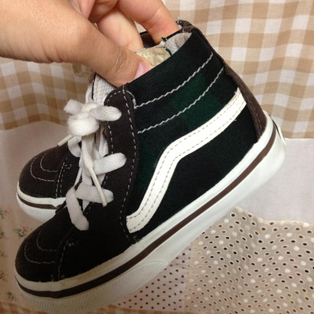 VANS(ヴァンズ)の★ＶＡＮＳハイカットスニーカー★ キッズ/ベビー/マタニティのキッズ靴/シューズ(15cm~)(その他)の商品写真