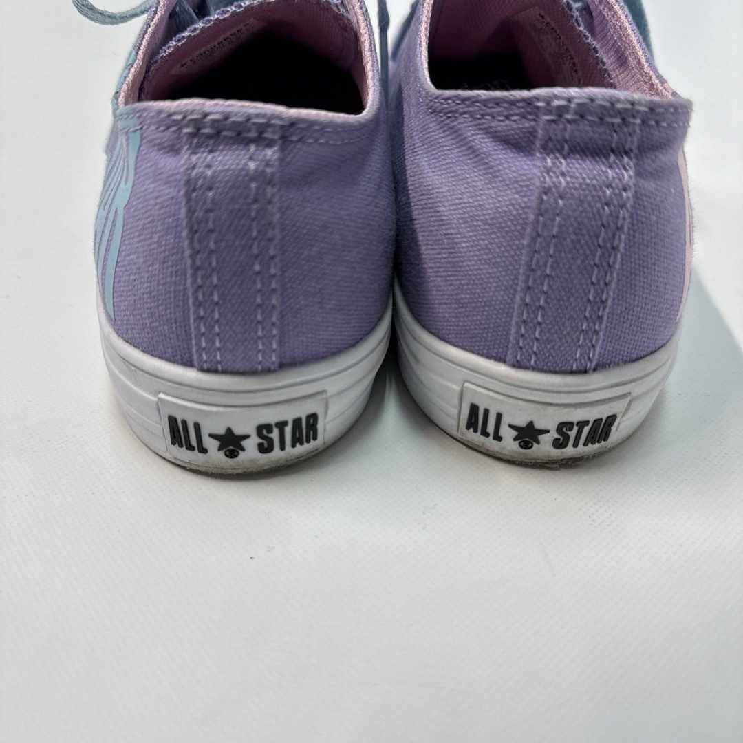 ALL STAR（CONVERSE）(オールスター)のオールスター　コンバース　パープル　スニーカー　靴　23㎝　キッズ　ジェニィ キッズ/ベビー/マタニティのキッズ靴/シューズ(15cm~)(スニーカー)の商品写真