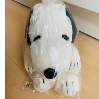 スヌーピー(SNOOPY)のスヌーピー ぬいぐるみ ＨＵＧＨＵＧ 黒 Sサイズ(ぬいぐるみ)