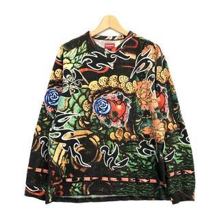 シュプリーム(Supreme)の美品 シュプリーム Supreme 長袖カットソー    メンズ M(Tシャツ/カットソー(七分/長袖))