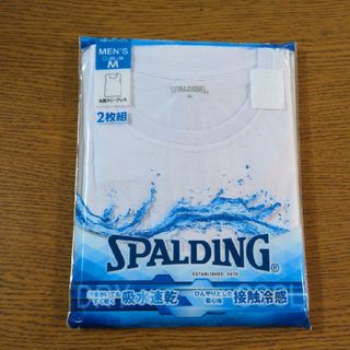 スポルディング(SPALDING)のW☆SPALDING☆丸首スリーブレス☆２枚組☆サイズＭ☆下着☆肌着☆インナー☆(その他)