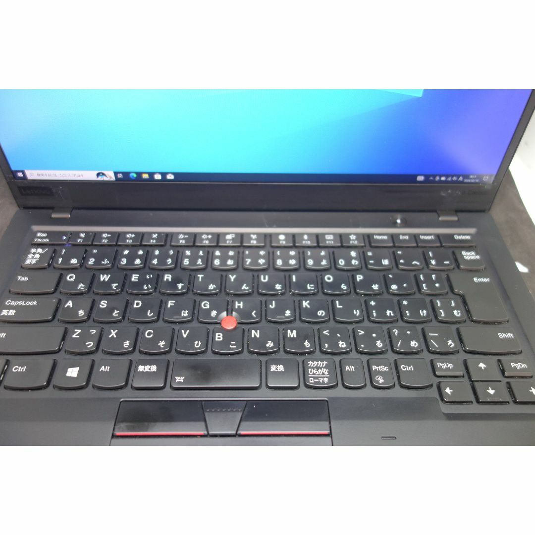 Lenovo(レノボ)の138）レノボThinkPad X1 Carbon/i5 8350U/8/256 スマホ/家電/カメラのPC/タブレット(ノートPC)の商品写真