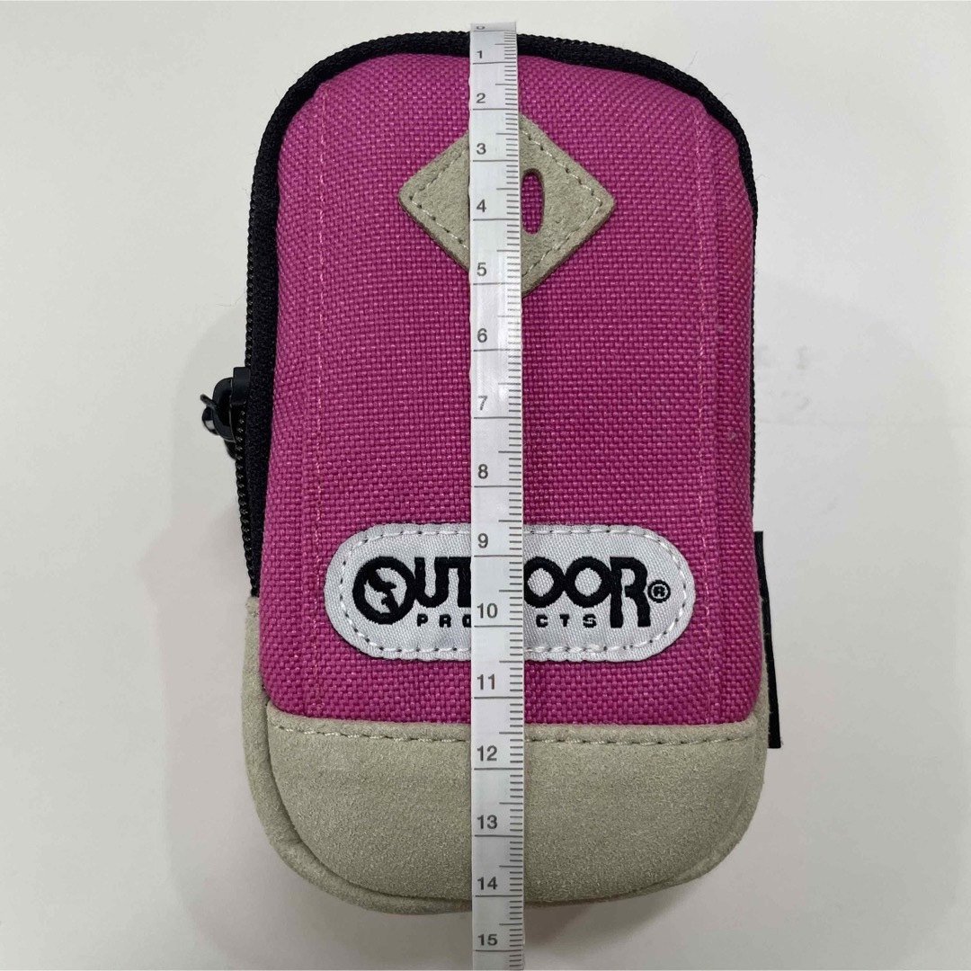 OUTDOOR(アウトドア)のOUTDOOR コンデジ ケース ウエストポーチ アウトドア  ピンク レディースのバッグ(ボディバッグ/ウエストポーチ)の商品写真