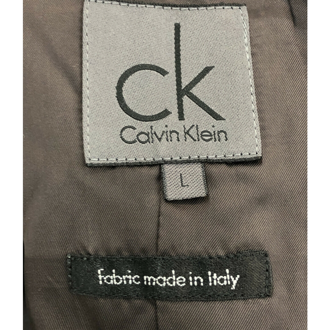 Calvin Klein(カルバンクライン)のカルバンクライン Calvin Klein ブラウンコート    メンズ L メンズのジャケット/アウター(その他)の商品写真