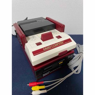 ファミリーコンピュータ(ファミリーコンピュータ)のファミコン本体AV化仕様　ディスクシステム　USB電源仕様(家庭用ゲーム機本体)