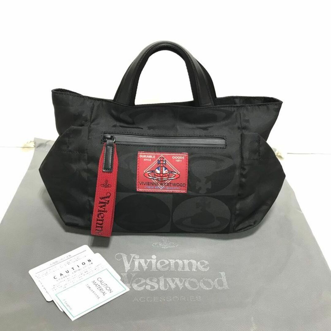 美品 VIVIENNE WESTWOOD チェッカーORB トートバッグ 黒 バッグ 美品 VIVIENNE WESTWOOD チェッカーORB トートバッグ 黒 バッグ