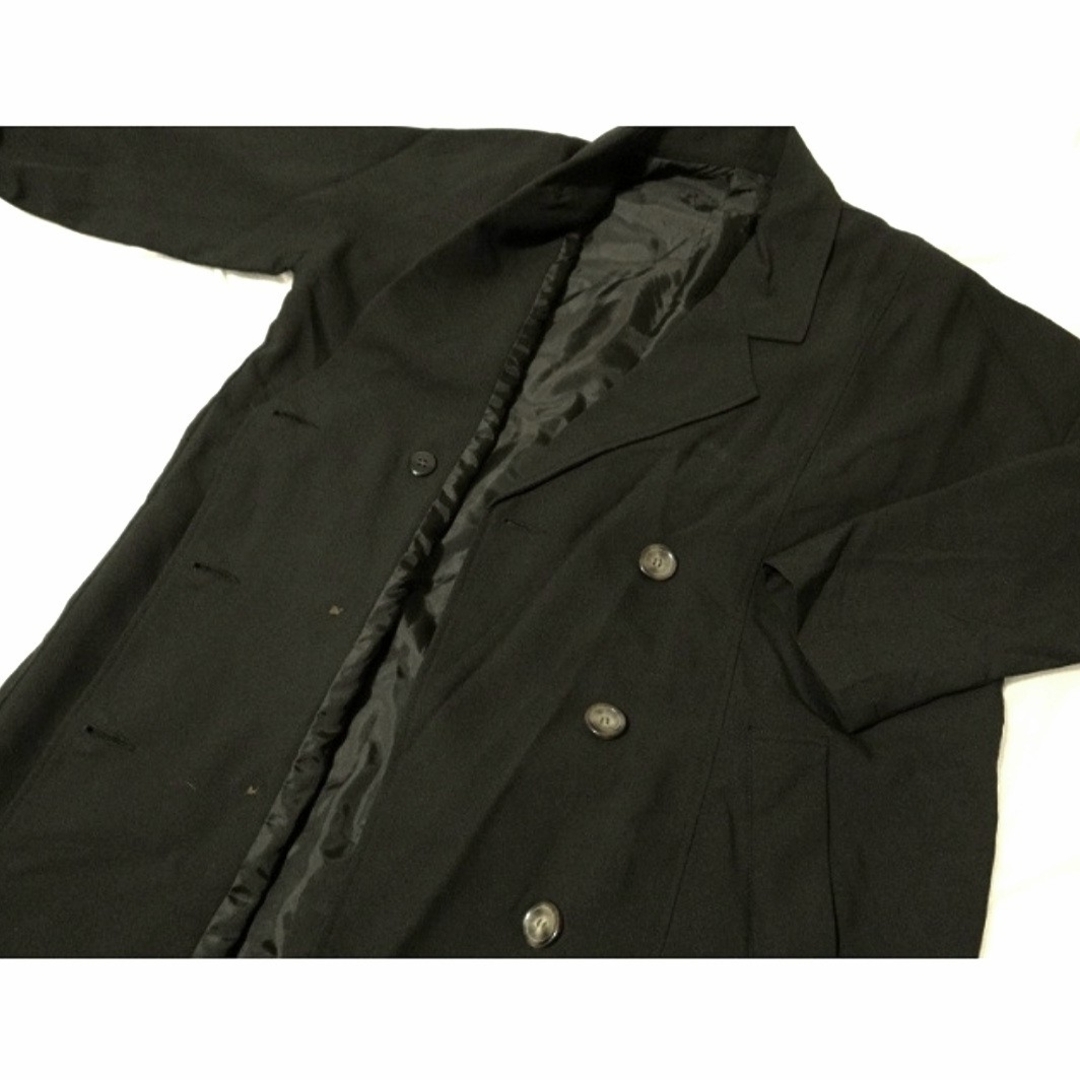 Riche glamour(リシェグラマー)の未使用品 Riche glamour トレンチコート 薄手 コート ブラック レディースのジャケット/アウター(トレンチコート)の商品写真
