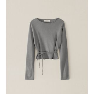 ohotoro Crop String Knit