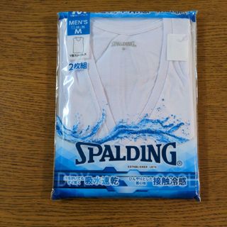 スポルディング(SPALDING)のW☆SPALDING☆Ｖ首スリーブレス☆２枚組☆サイズＭ☆下着☆肌着☆インナー☆(その他)