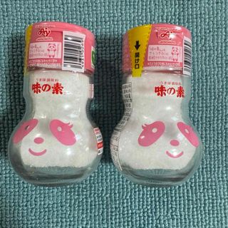 アジノモト(味の素)の味の素 「味の素」「アジパンダ」瓶７０ｇ　2個(調味料)