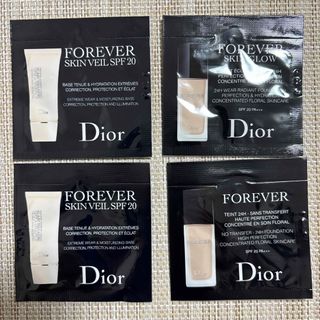 ディオール(Dior)の【新品】DIOR メイクアップベース・リキッドファンデーション　トライアルセット(サンプル/トライアルキット)