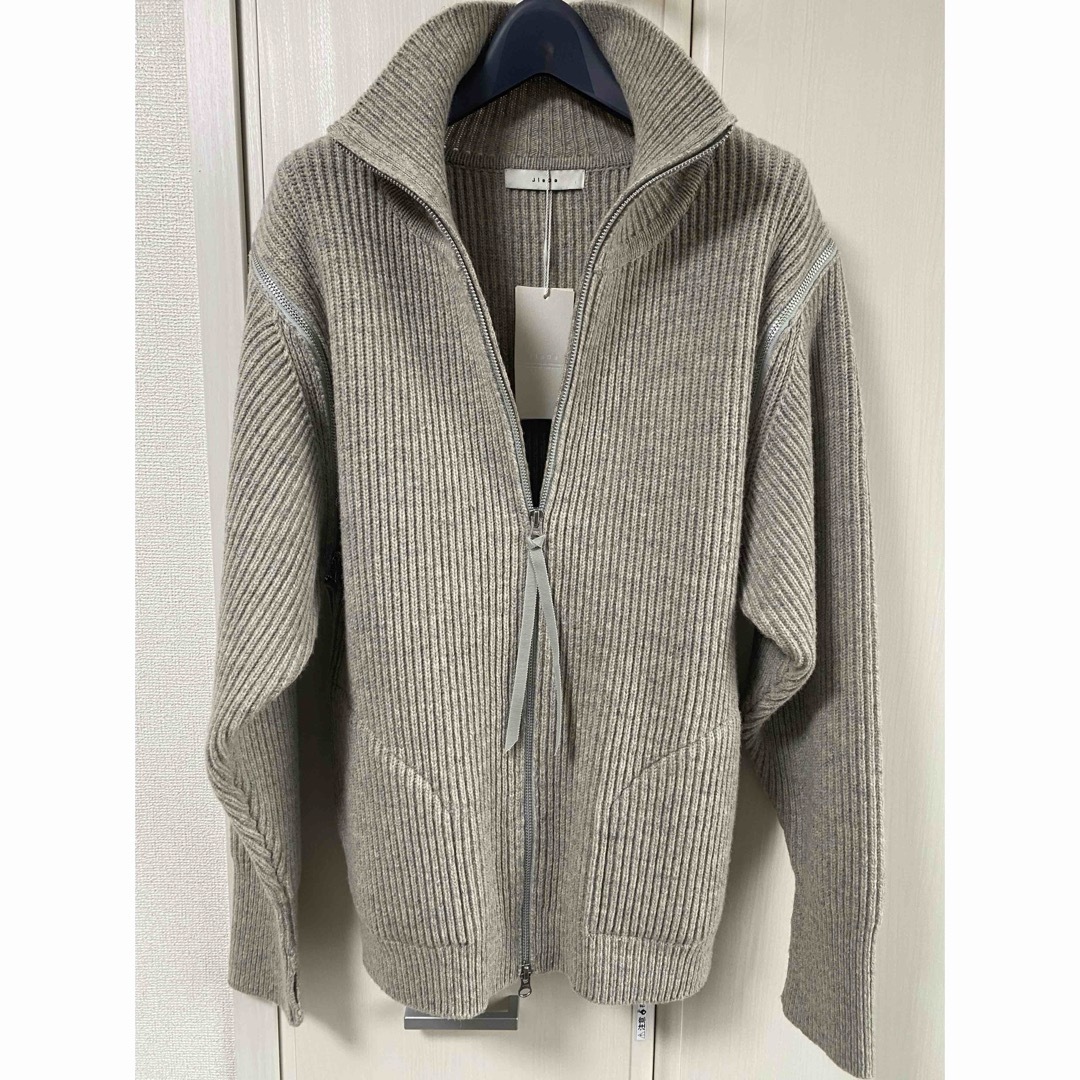 Jieda(ジエダ)の新品未使用品　jieda 2WAY ZIP UP KNIT 23aw メンズのトップス(ニット/セーター)の商品写真