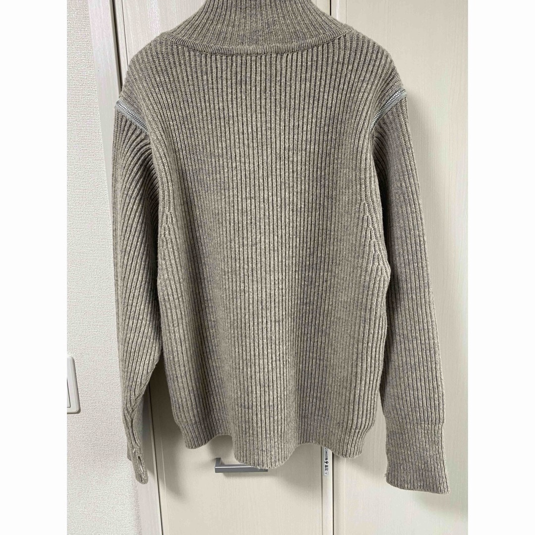 Jieda(ジエダ)の新品未使用品　jieda 2WAY ZIP UP KNIT 23aw メンズのトップス(ニット/セーター)の商品写真