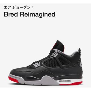 ナイキ(NIKE)の【28cm】 エアジョーダン4 Retro Bred Reimagined(スニーカー)