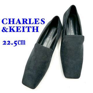 チャールズアンドキース(Charles and Keith)のCHARLES&KEITH チャールズアンドキース フラットシューズ スエード(ローファー/革靴)